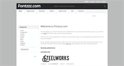 Desktop Screenshot of fontzzz.com
